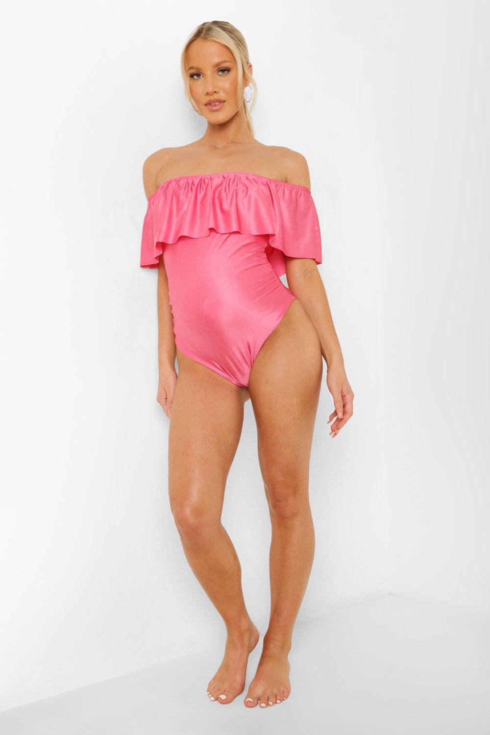 Maternit Maillot de bain col bateau boohoo